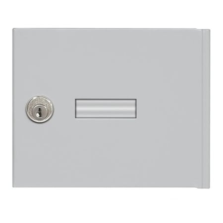 Salsbury Industries Salsbury Industries 3651ALM Replacement Door and Lock - Standard A Size - for 4B+ Horizontal Mailbox - with (2) Keys - Aluminum 3651ALM